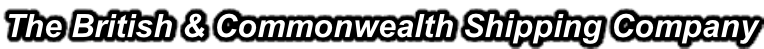 The British & Commonwealth Shipping Company